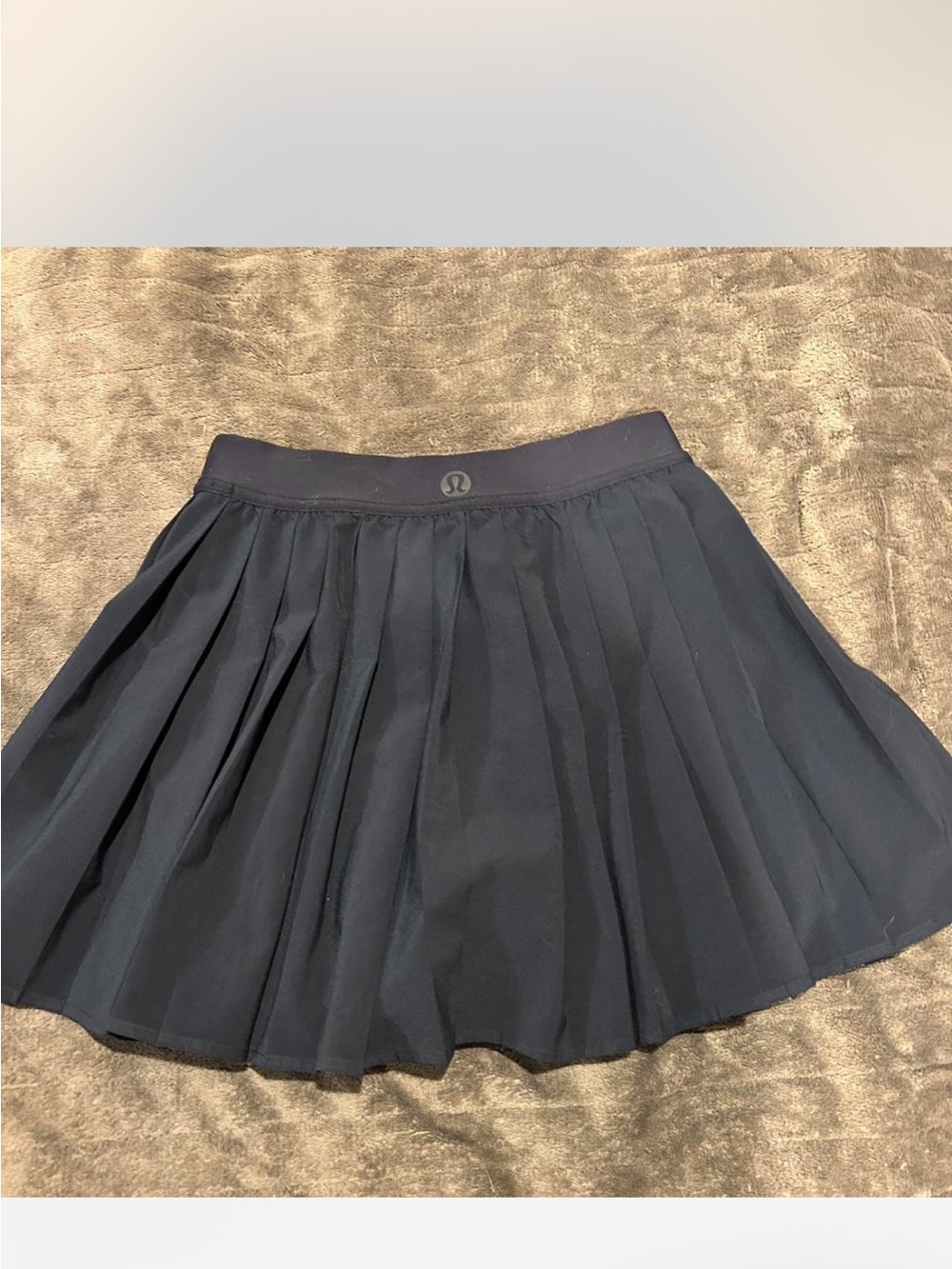 lululemon navy Pleated Tennis Skirt